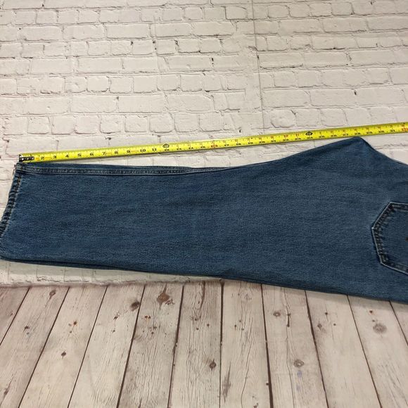 Levi's 505 Men Blue Denim Straight Leg 100% Cotton Jeans Size 34X29 B205 -3 - Picture 5 of 16